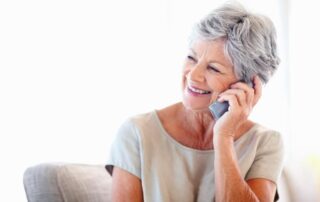 Grandma On Phone 2