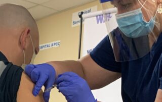 Justin Vaccination Story Banner