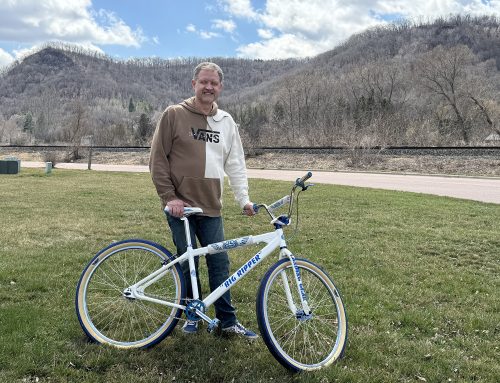 After knee replacement, Bill is ready to hit the trails again!