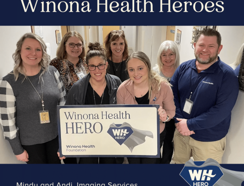 Congratulations Mindy and Andi, for being honored as Winona Health Heroes!