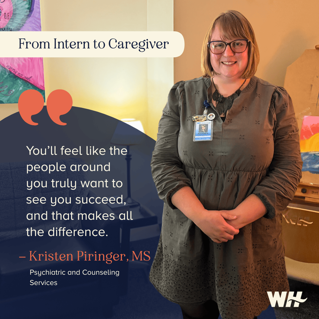 Kristen Piringer Ms Intern To Caregiver