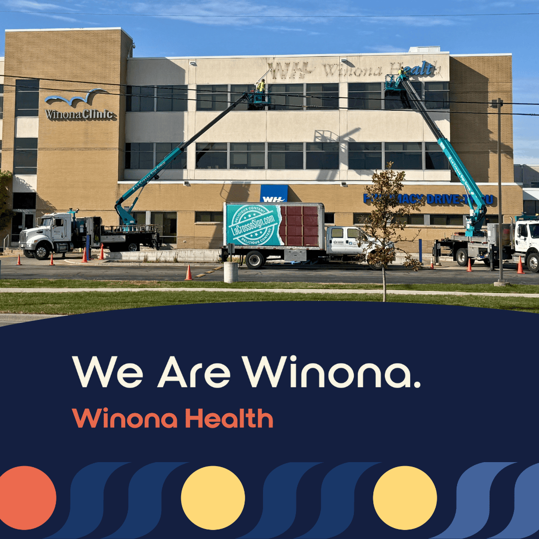 New Signs, Same Great Care 2 Wh Building Signage Update 103025