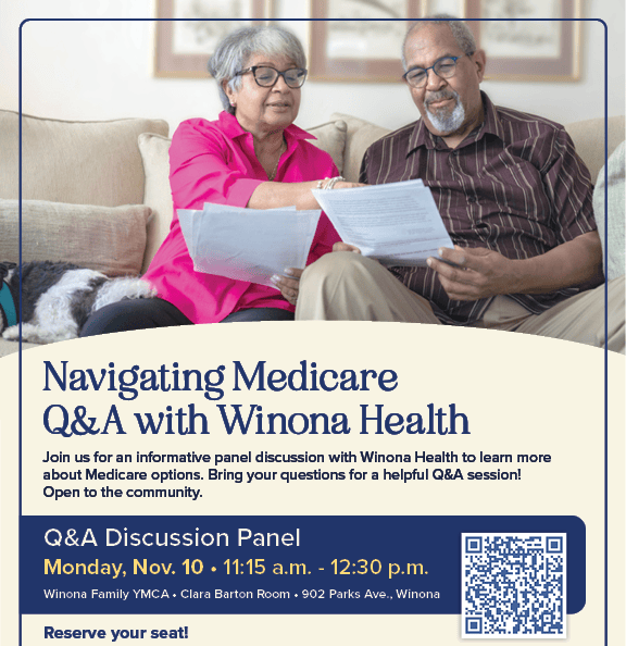 Navigating Medicare Q&Amp;Amp;A With Winona Health 2 Navigating Medicare Info Session