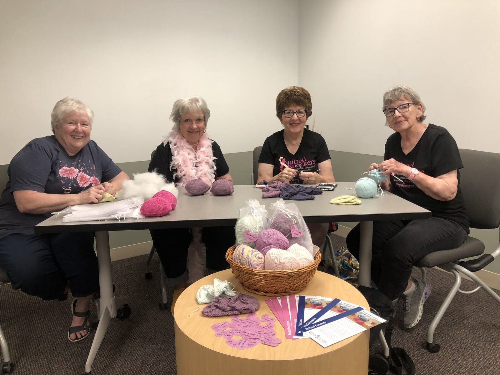 Winona Health Volunteers Provide Free Knitted Knockers As Breast Prosthesis Alternative 2 Knitted Knockers Volunteers Scaled
