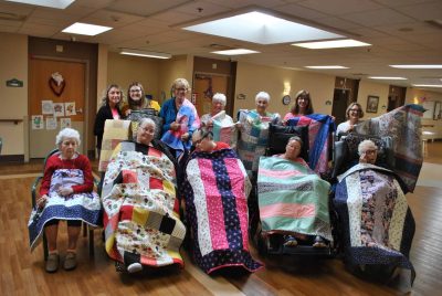 Tumc Quilting Group Gift To Lwm Residents