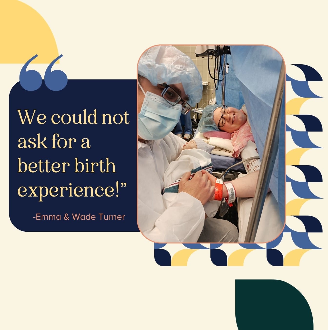 We Could Not Ask For A Better Birth Experience 2 Wade Insta Tile